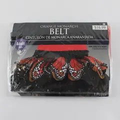 Amscan Orange Monarch Belt Adult Costume Accessory