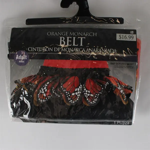 Amscan Orange Monarch Belt Adult Costume Accessory