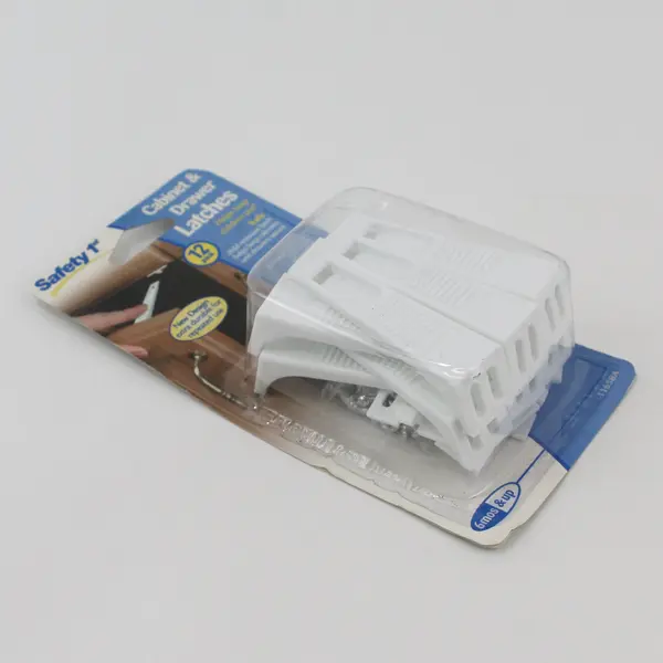 Safety 1st Latches Cabinet and Drawer 1 Pkg of 12 White #11658A