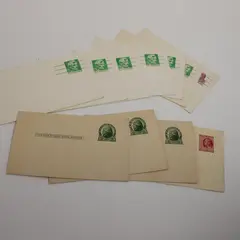 Lot Of 11 Vintage USPS Postal Cards Blank Unused
