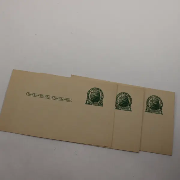 Lot Of 11 Vintage USPS Postal Cards Blank Unused
