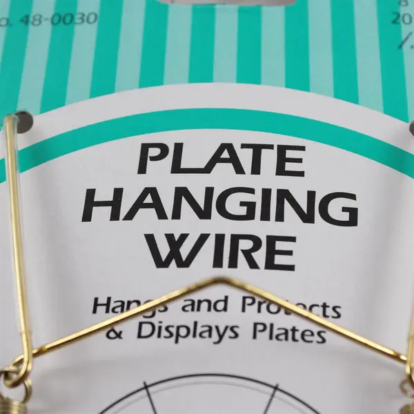 Bard's 5 Plate Hanging Wires 8-10in Brass Plated 48-0030