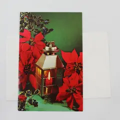 Vintage Cleo Christmas Splendor Collection Greeting Card UNUSED