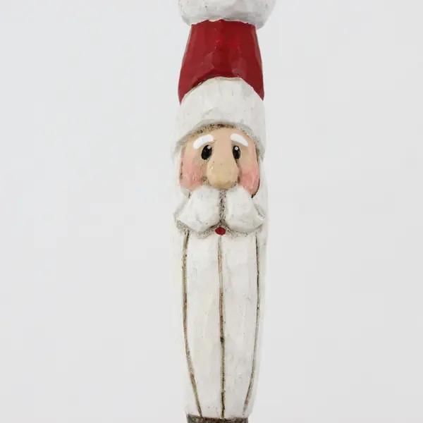 Midwest of Cannon Falls Eddie Walker Santa Metal Whisk Ornament 8”