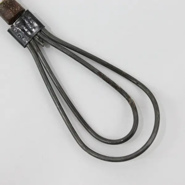 Midwest of Cannon Falls Eddie Walker Santa Metal Whisk Ornament 8”
