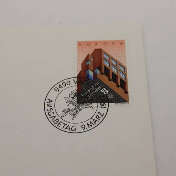 1987 Liechtenstein Europa Stamp First Day Cover