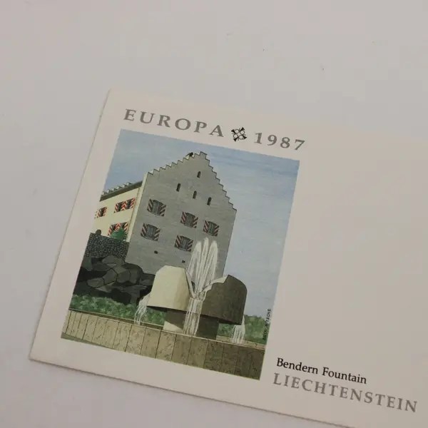 1987 Liechtenstein Europa Stamp First Day Cover