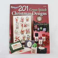 VTG 201 Cross-Stitch Christmas Designs by Kooler Design Studio 2003 PB Good