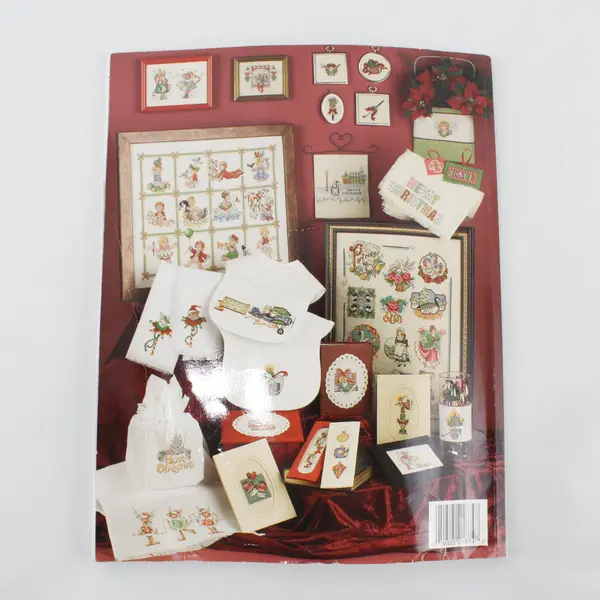 VTG 201 Cross-Stitch Christmas Designs by Kooler Design Studio 2003 PB Good