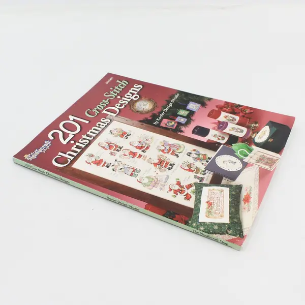 VTG 201 Cross-Stitch Christmas Designs by Kooler Design Studio 2003 PB Good