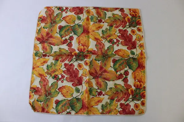 Mixed Lot of 18 Autumn Fall Color Square Cloth Napkins
