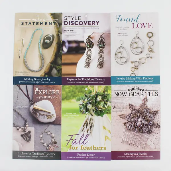 Lot of 15 Creative Inspirations/Life How-To Pamphlets From Hobby Lobby 