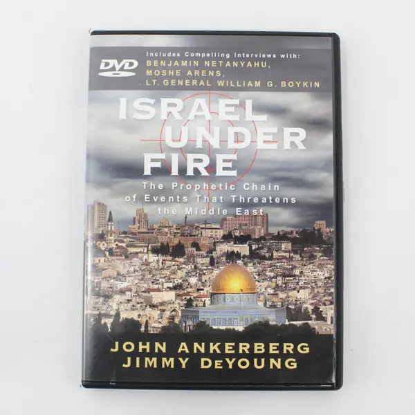 Israel Under Fire DVD John Ankerberg Jimmy DeYoung Prophetic Chain