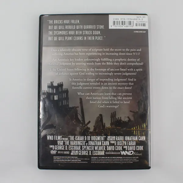 The Isaiah 9:10 Judgment  2012  DVD  2-Disc Set
