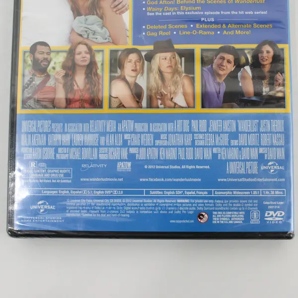 Wanderlust 2012 DVD Sealed New