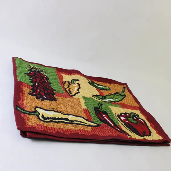 Set of 4 Chili Pepper Tapestry Placemats 12.5" x 18.5"
