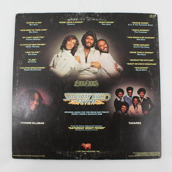 Saturday Night Fever The Original Movie Sound Track 2 12" Vinyl Record