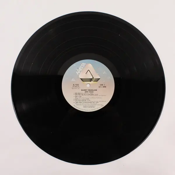 Barry Manilow One Voice 12" Vinyl Record LP