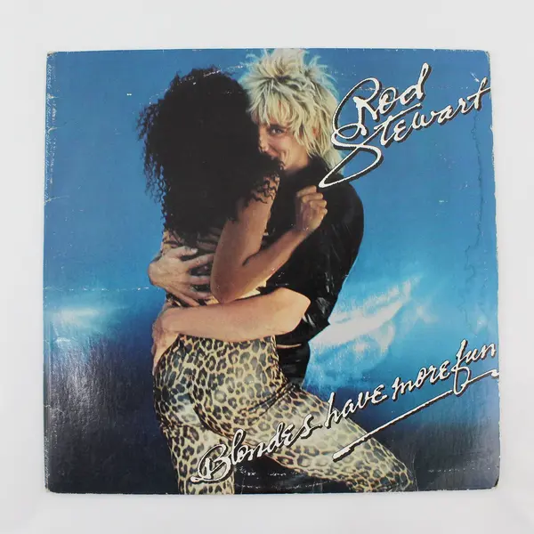 Rod Stewart Blondes Have More Fun  12" Vinyl Record