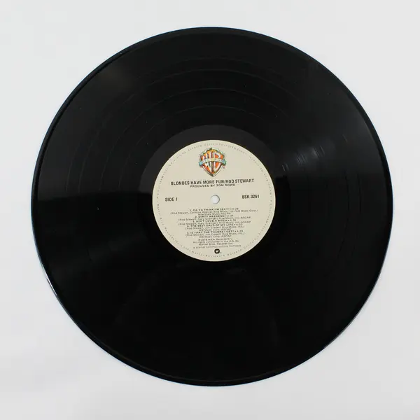 Rod Stewart Blondes Have More Fun  12" Vinyl Record