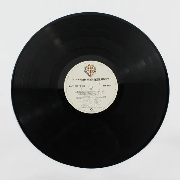 Rod Stewart Blondes Have More Fun  12" Vinyl Record