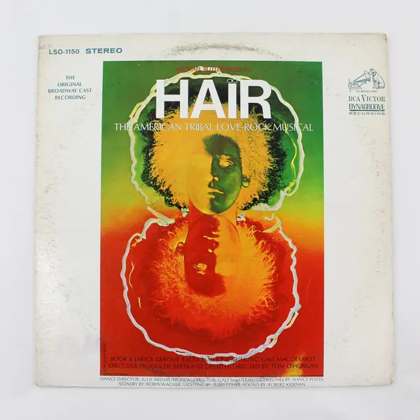 Hair Original Broadway Cast RCA Victor LP LSO-1150