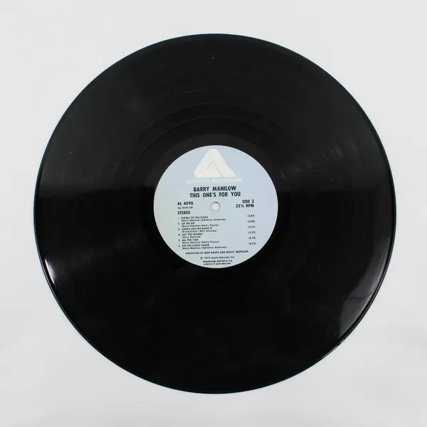 Barry Manilow This One's For You 12" Vinyl Record 