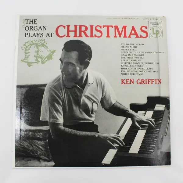 Ken Griffin The Organ Plays At Christmas 12" Vinyl Record