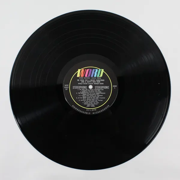 We Wish You a Merry Christmas and a Happy New Year 12" Vinyl Record