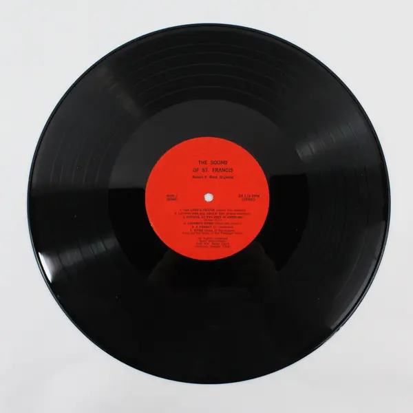 Robert F. Beck The Sound Of St. Francis 12" Vinyl Record