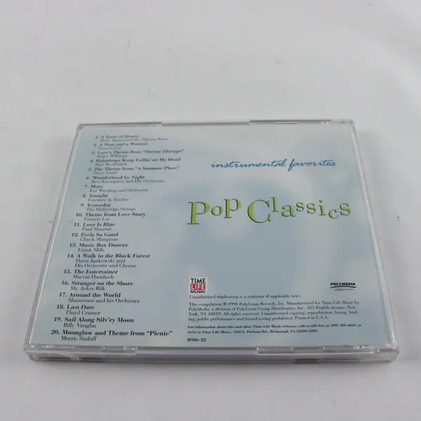 Pop Classics: Instrumental Favorites Time-Life Music CD