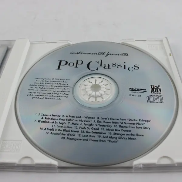 Pop Classics: Instrumental Favorites Time-Life Music CD