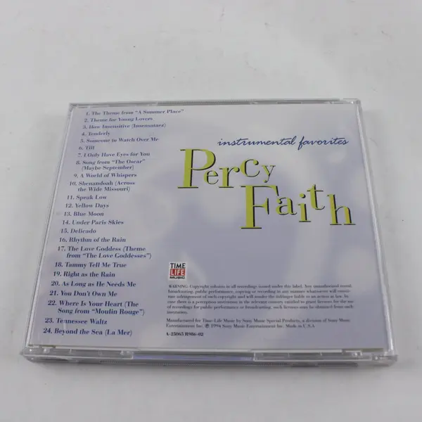 Percy Faith – Instrumental Favorites CD