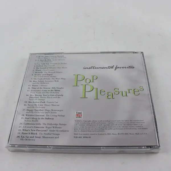 Pop Pleasures Instrumental Favorites CD Various TIME LIFE Music
