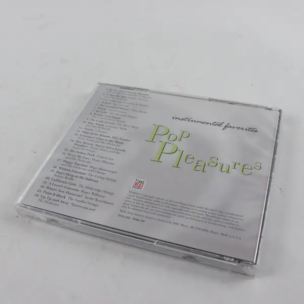Pop Pleasures Instrumental Favorites CD Various TIME LIFE Music