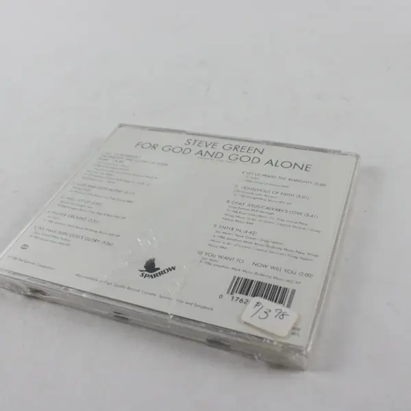 For God and God Alone - Steve Green (CD,1986) BRAND NEW SEALED