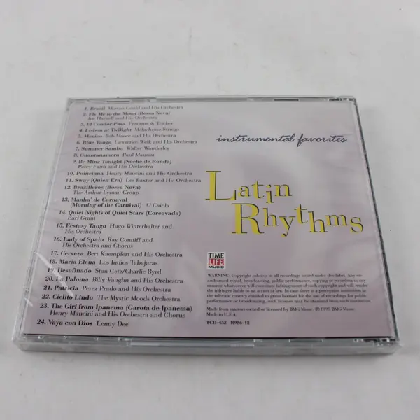 Latin Rhythms Instrumental Favorites Time Life CD
