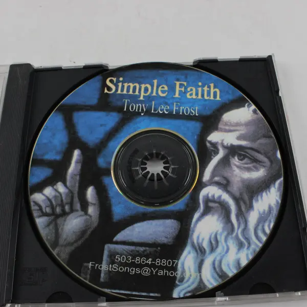 Simple Faith - Tony Lee Frost - Music CD