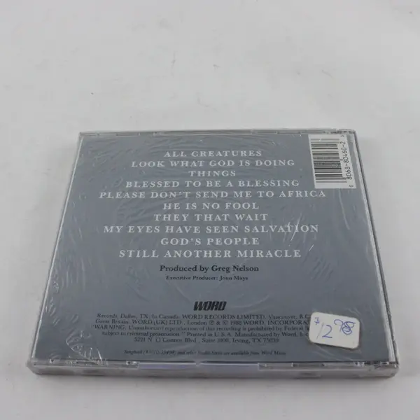 Scott Wesley Brown - To The Ends of the Earth CD Uncommon 1988 Word Records