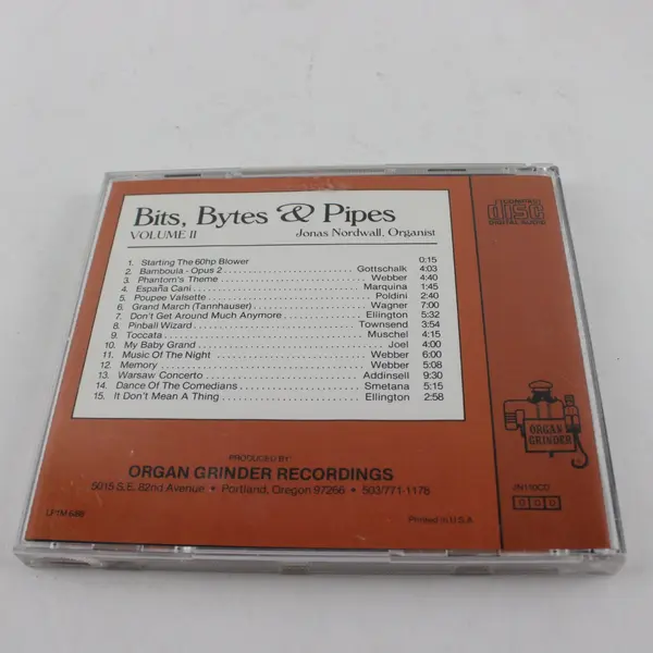 Bits, Bytes & Pipes Volume II by Jonas Nordwall (CD)