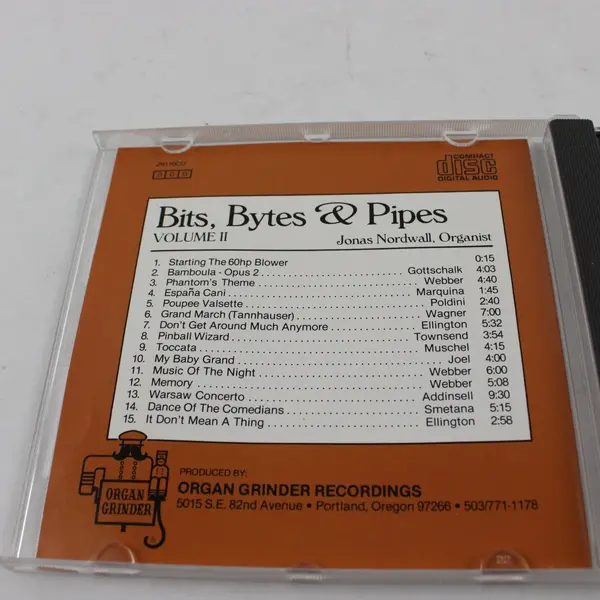 Bits, Bytes & Pipes Volume II by Jonas Nordwall (CD)