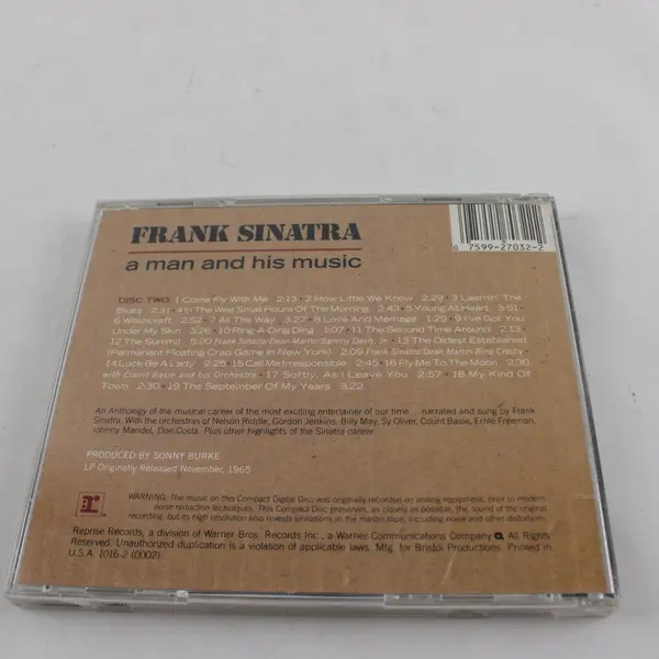 Frank Sinatra A Man and His Music CD Disc Two