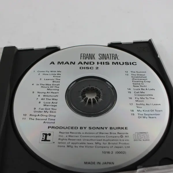 Frank Sinatra A Man and His Music CD Disc Two