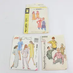 Mixed Lot Simplicity 4453 McCall's 3063 4644 Boys Misses Sewing Patterns