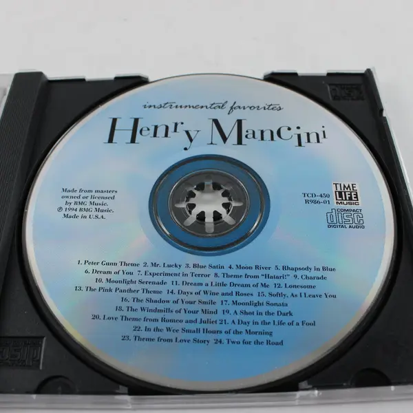 Henry Mancini Instrumental Favorites CD Time life Collection VG