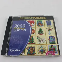 2000 Holiday Clip Art Starshine Windows 95 Software CD