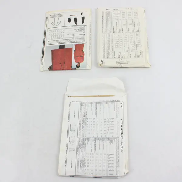 Lot 3 Sewing Patterns Simplicity 7748 20 8676 R14-18 Stitch n Save 5343 B16-20