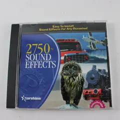 2750 Sound Effects PC CD Starshine Software Windows 95 & Higher
