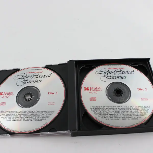 A Celebration of Light-Classical Favorites 4 CDs 1994 Reader's Digest Classical