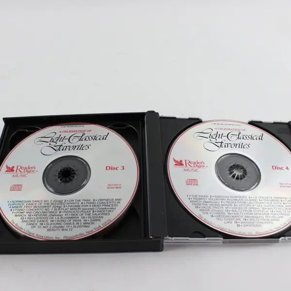 A Celebration of Light-Classical Favorites 4 CDs 1994 Reader's Digest Classical